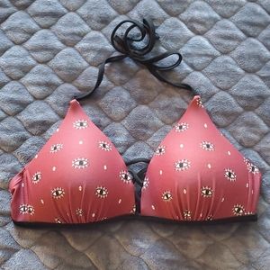Maroon Third Eye Bikini Top.